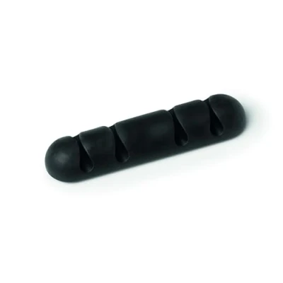 Abbildung von Durable Kabel Clips Cavoline Clip 4 (selbstklebend, für Kabel), 2 Stück, graphit, 504037
