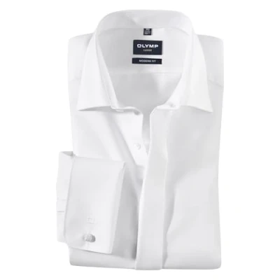 Abbildung von Olymp Modern FIT Businesshemd, Herren, Größe: 41, White