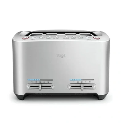 Abbildung von Sage the Smart Toast STA845BAL2EEU1 Toaster 4 Scheiben Halter Silber