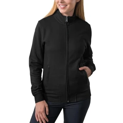 Abbildung von HRM Damen 1002 Kapuzenpullover, Black, M