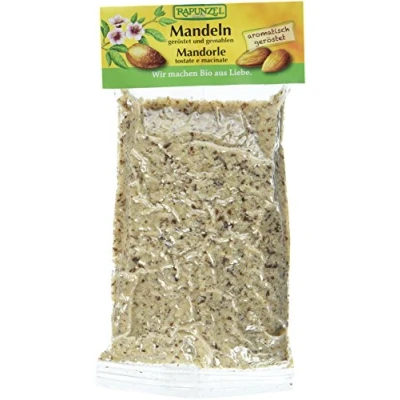 Abbildung von Rapunzel Mandeln geröstet, gemahlen, 2er Pack (2 x 125 g) Bio