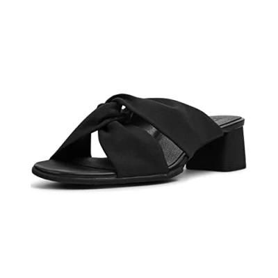 Abbildung von Camper Katie Pantolette hoch, Damen, Größe: 37, Schwarz Textil