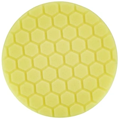 Abbildung von Chemical Guys BUFX_101HEX6 BUFX_101_HEX6 Hex Logic Schweres Schneidpad, Gelb (16,5 cm Pad für 15,2 Trägerplatten)