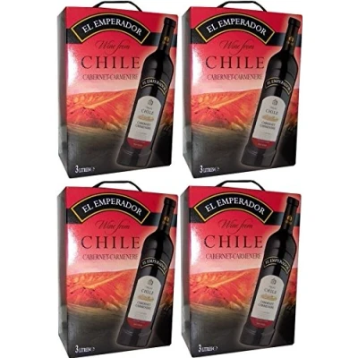 Abbildung von El Emperador Rotwein, Cabernet Sauvignon aus Chile Bag in Box (1 x 3 l)