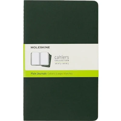 Abbildung von Moleskine Notizheft Cahier Large A5 blanko Kartoneinband VE=3 Stück my