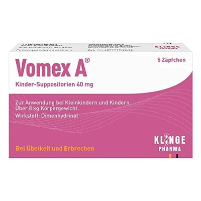Abbildung von Vomex A Kinder Suppositorien 5 St