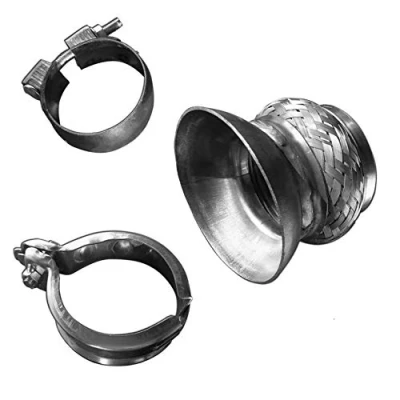 Abbildung von Flexrohr Kompensator DPF Partikelfilter Reparaturset Katalysator BM111041R kompatibel mit MERCEDES SPRINTER 906 inkl 2 x Schellen