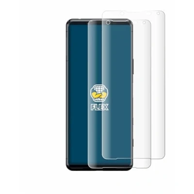 Abbildung von BROTECT 2 Stück Full Cover Schutzfolie für Sony Xperia 5 II Screen Displayschutz Folie [3D Curved, Anti Fingerprint, Kristall Klar]