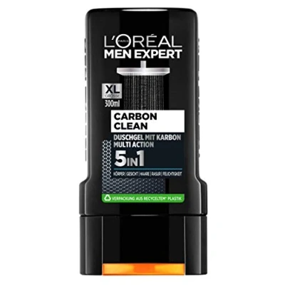 Abbildung von L&#039;Or&eacute;al Men Expert Carbon Clean Karbonduschgel 5in1 Multiaction Duschgel 300 ml