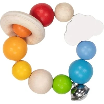 Abbildung von goki 65285 Greifling Elastik Regenbogen
