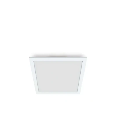 Abbildung von WiZ Panel Deckenleuchte Tunable White, dimmbar, 1000lm, warm bis kaltweiß, quadratisch, smarte Steuerung per App/Stimme über WLAN, weiß
