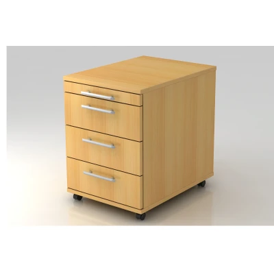 Abbildung von Hammerbacher Rollcontainer 1606 RE Buche