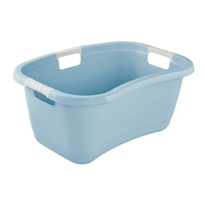 Abbildung von keeeper Wäschewanne &quot;janne, ergonomisch, mit Softgriffen, 65 x 45 28 cm, 50 l&quot;, (1 St.), Wäschekorb, Wanne in Nierenform