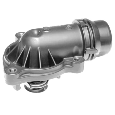Abbildung von GATES TH35395G1 Kühlwasserthermostat 95 mit Dichtungen Gehäuse BMW: 3 Limousine, Touring, Coupe