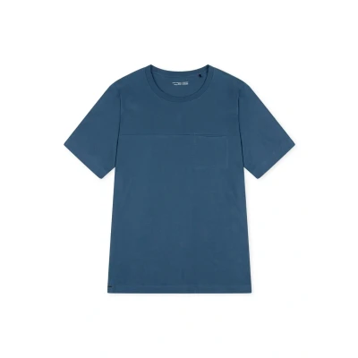 Abbildung von Schiesser MIX Relax Nachtwäsche Shirt, Herren, Größe: 54, Indigo