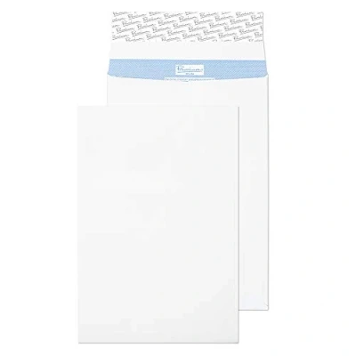 Abbildung von Blake Secure TR9902 Reißfeste Falten Versandtasche Haftklebung Weiß C4 324 x 229 mm 125g/m² 20 Stück