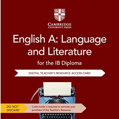 Abbildung von English A: Language and Literature for the IB Diploma Cambridge Elevate Teacher&#039;s Resource Access Card
