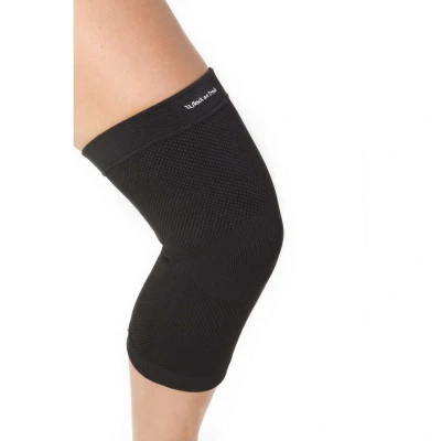 Abbildung von Back on Track Physio Knieschoner 4way stretch Schwarz M 39 41 cm