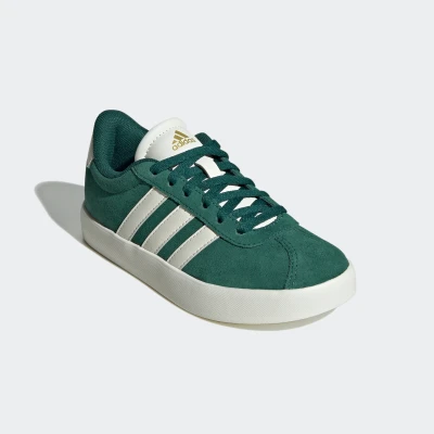 Abbildung von adidas VL Court 3.0 Shoes Kids Schuhe, Green/Off White/Gold Metallic, 28.5 EU