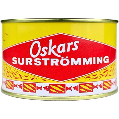 Abbildung von Oskars Surströmming Stift 440g/300g Fisch Dose (fermentierte Heringe) (Dose)