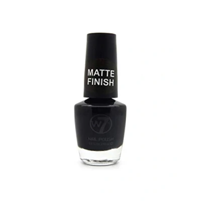 Abbildung von w7 Nagellack 55 matt black, 15 ml, 1er Pack (1 x 0.015 l)