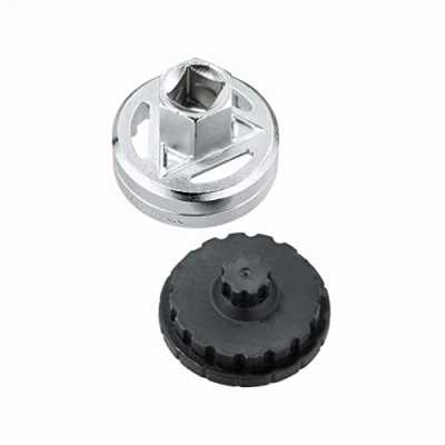 Abbildung von Topeak Unisex Erwachsene External Bottom Bracket Tool Miniwerkzeuge, Schwarz Silber, 5,2cm