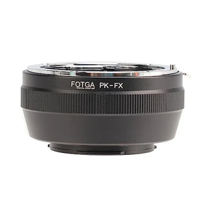 Abbildung von Fotga Pentax PK K Objektiv auf Fujifilm x Mount Adapter Fuji Pro1 M1 E1 t2