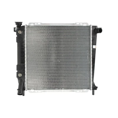 Abbildung von NRF EASY FIT 50379 Kühler, Motorkühlung Aluminium 460 457 26 mit Anbauteilen Kühlrippen gelötet FORD USA: Explorer Mk2