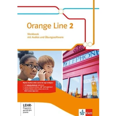 Abbildung von Orange Line 2: Workbook mit Audios und Übungssoftware Klasse 6 (Orange Line. Ausgabe ab 2014)