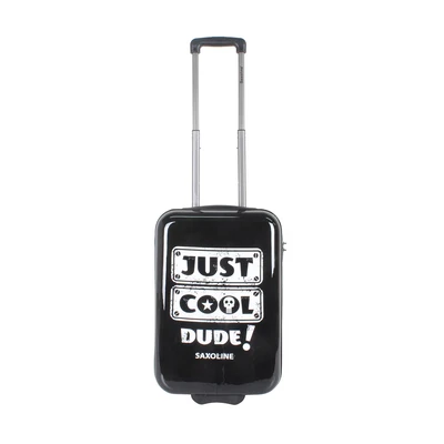 Abbildung von Saxoline UST COOL Trolley für Kinder, Größe: One Size, Schwarz