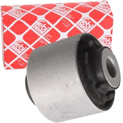 Abbildung von FEBI BILSTEIN 102453 Querlenkerlager Vorderachse links, unten, vorne, innen, rechts 55 Gummi AUDI: Q5, A6 C7 Avant, Limousine