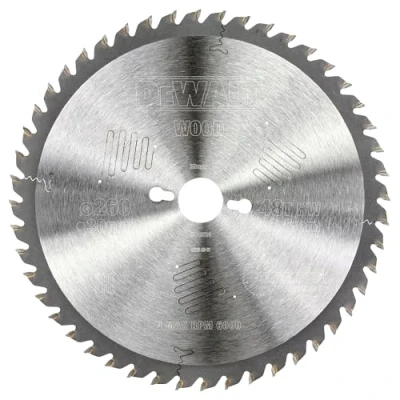 Abbildung von DeWalt DT4324 QZ Hoja para sierra circular estacionaria 260x30mm 48D