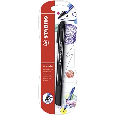Abbildung von Filzschreiber STABILO pointMax Einzelstift schwarz