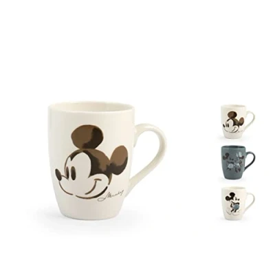 Abbildung von H&amp;H Mickey Blogger Set 6 Mug, New Bone China, cc350