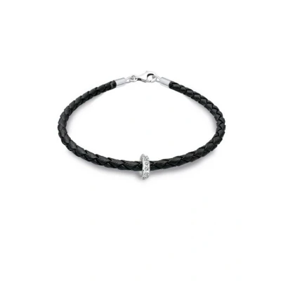 Abbildung von Elli Sammelband Kristalle Armband, Damen, Größe: 18, Schwarz