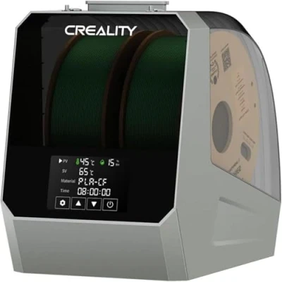 Abbildung von Creality Space Pi Plus Filamenttrockner 2024, 2 Spool 3D Drucker Filament Trockner Box mit eingebautem Ventilator, Dehydrator für 1.75/2.85mm PLA PETG ABS TPU Nylon