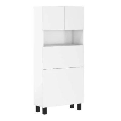 Abbildung von BIM Furniture Klappbare Schreibtischregale HOMI Regale Haushaltsbüro Wandtisch Computertisch Laptop Tisch Klapptisch (weiß matt)