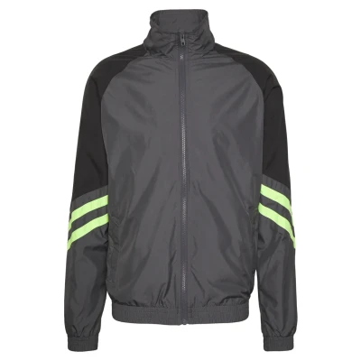 Abbildung von Urban Classics Block Sport Track Jacket Leichte Jacke, Herren, Größe: Medium, Darkshadow