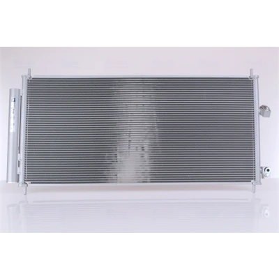 Abbildung von NISSENS 940737 Klimakondensator mit Trockner Aluminium 685 R 134a HONDA: Jazz 3 Schrägheck