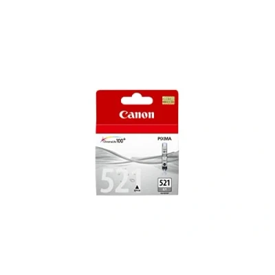 Abbildung von Canon Originaltinte CLI 521 GY, Größe Standard, Grau, Recyclebare Verpackung