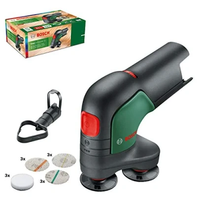 Abbildung von Bosch EasyCurvSander 12, Tellerschleifer, Velcro, Schwarz, Blau, 1800 RPM, 73 dB, 62 dB SOLO