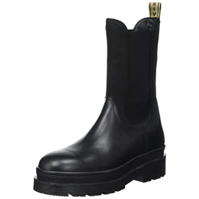 Abbildung von Scotch &amp; Soda Aubri Chelsea Plateaustiefelette, Damen, Größe: 40, Schwarz Schuhe