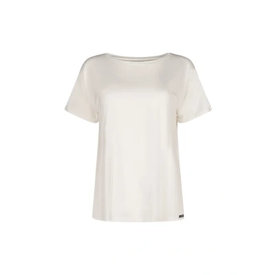 Abbildung von Skiny Damen Every Night In Mix &amp; Match Pyjamaoberteil, Ivory, 44