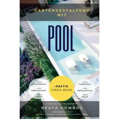 Abbildung von Gartengestaltung mit Pool Ideen und TIPPS / Garten Design Anfänger Schritt für Schritt: Platzierung /Abdeckungen Poolarten /Pool Design/ Gartenplanung selber gestalten
