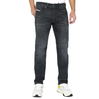 Abbildung von Diesel Herren Regular Tapered Fit Stretch Jeans Buster X RM043, Größe:W36, Länge:L30