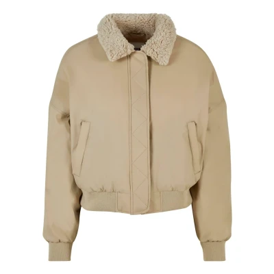 Abbildung von Urban Classics Pilot Übergangsjacke wetsand, Damen, Größe: Large, Wetsand