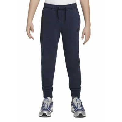 Abbildung von Nike Sportswear TECH PANT Jogginghose für Kinder, Größe: 147/158, Obsidian heather/dark blue