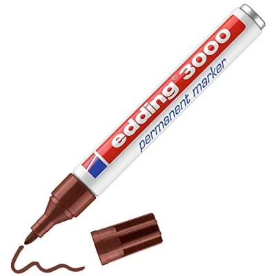 Abbildung von edding Permanentmarker 3000, 2 3 mm