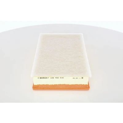 Abbildung von BOSCH F 026 400 516 Luftfilter 58,3 212,8 373,8 Filtereinsatz VOLKSWAGEN: Arteon, Tiguan II, Passat B8 Variant, AUDI: A3 Sportback, SKODA: Kodiaq
