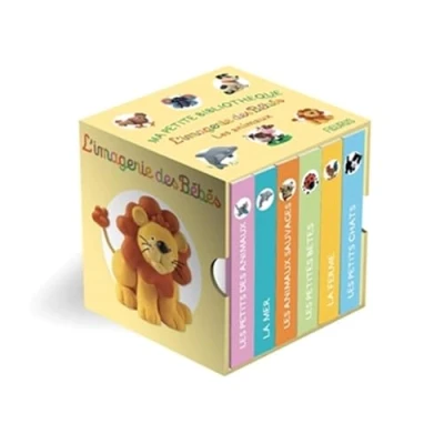 Abbildung von Ma petite bibliothèque L imagerie des bébés Les animaux: Coffret en 6 volumes : petits animaux ; La mer sauvages petites bêtes ferme chats